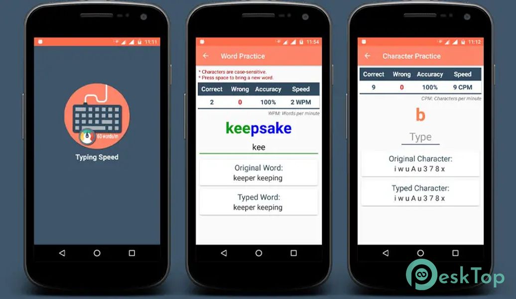 Typing Speed Test - Master 7.9 APK MOD Tam Ücretsiz İndir