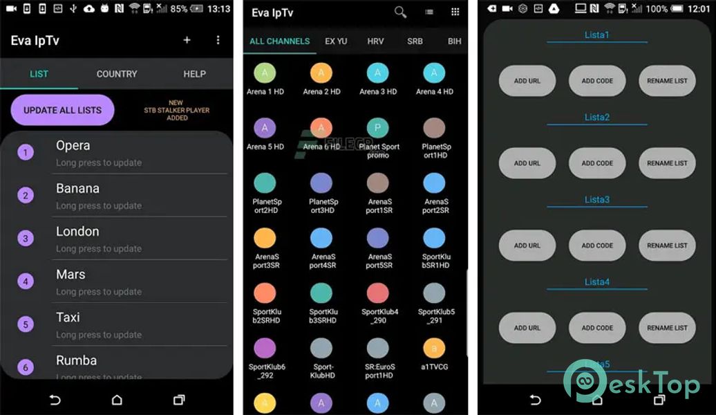 Eva IpTv v1.26 APK MOD تحميل مجاني كامل