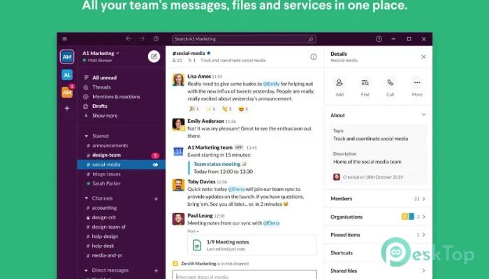 Télécharger Slack 1.0 Gratuitement Activé Complètement