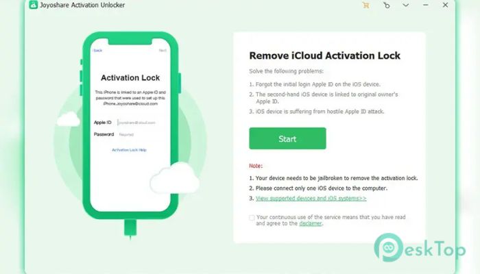 Скачать Joyoshare Activation Unlocker 3.0.0.20 полная версия активирована бесплатно