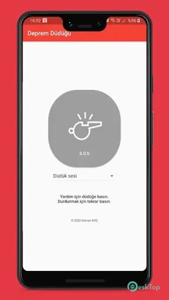 Earthquake Whistle (SOS) 3.2.0 APK MOD Unlocked (Full) Free Download