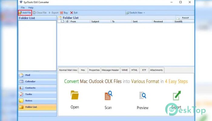  تحميل برنامج SysTools OLK Converter 6.0 برابط مباشر