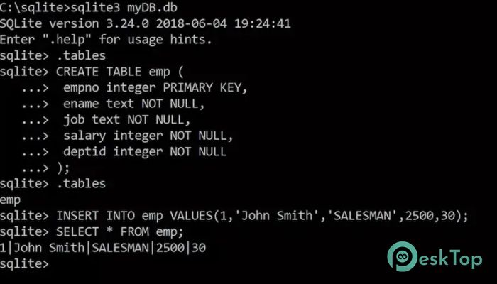 Скачать SQLite   3.53.1 полная версия активирована бесплатно