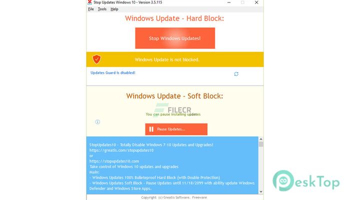 Download StopUpdates10 4.5.2023.523 Free Full Activated