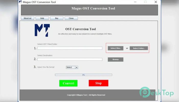 Magus OST to MBOX Converter 1.0 Tam Sürüm Aktif Edilmiş Ücretsiz İndir