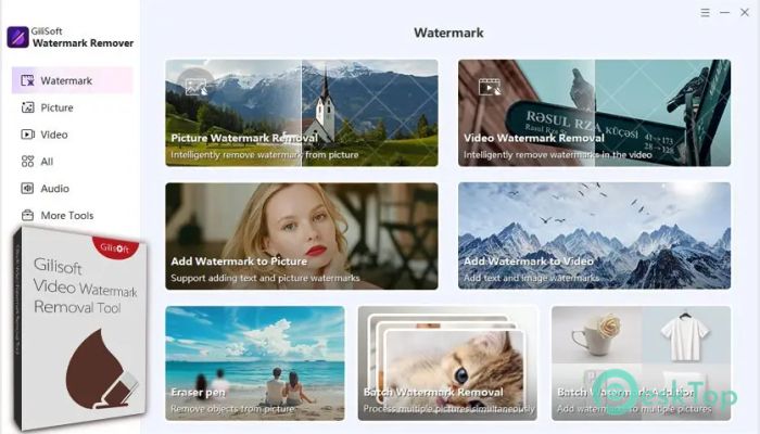 تحميل برنامج Gilisoft Watermark Remover 8.2.0 برابط مباشر