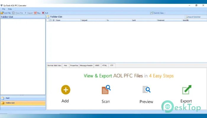 Télécharger SysTools AOL PFC Converter 6.2 Gratuitement Activé Complètement