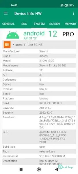 Device Info HW 5.22.1 APK MOD Unlocked (Full) Free Download