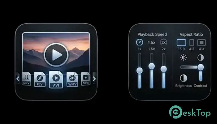 AWZ Media Player 1.0 Tam Sürüm Aktif Edilmiş Ücretsiz İndir