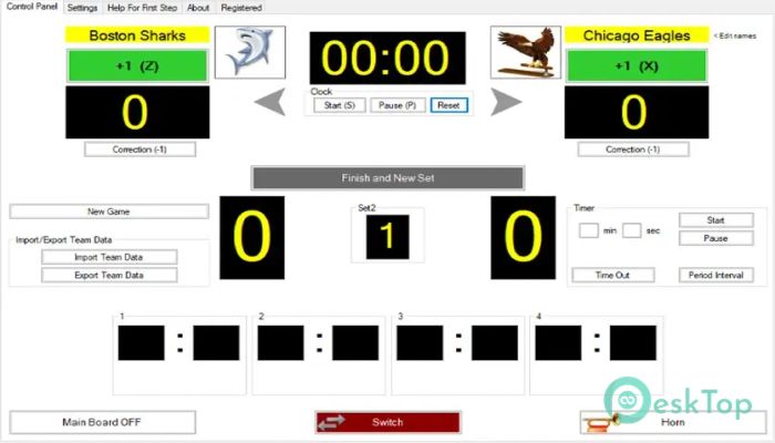 Download Eguasoft Volleyball Scoreboard 3.5.1.0 Free Full Activated