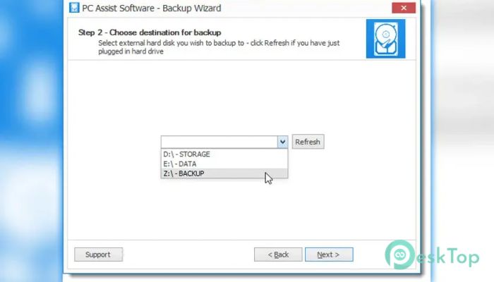  تحميل برنامج PC Assist Backup Wizard 2.8 برابط مباشر