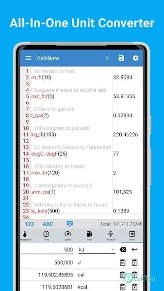 CalcNote - Notepad Calculator 2.24.92 APK MOD Descarga gratuita completa