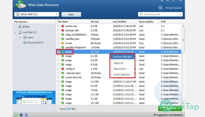 Download Wise Data Recovery Pro  6.1.3.495 Free Full Activated