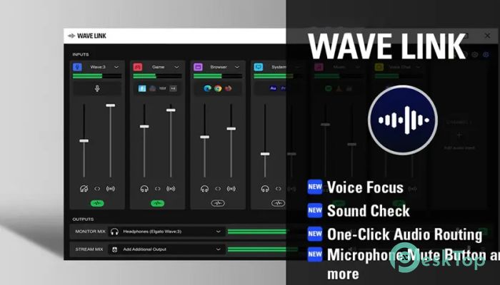 Elgato Wave Link 2.0.6.3780 完全アクティベート版を無料でダウンロード