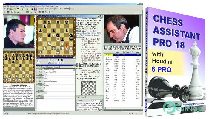 Chess Assistant 20 12.00 with Hugebase Tam Sürüm Aktif Edilmiş Ücretsiz İndir