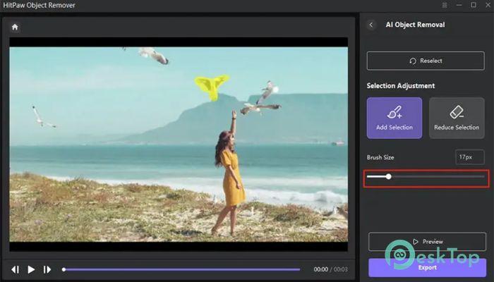 HitPaw Video Object Remover 1.2.2.8 Tam Sürüm Aktif Edilmiş Ücretsiz İndir