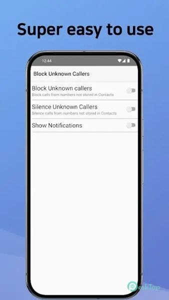 Block Unknown Callers 1.1.1 APK MOD Unlocked (Full) Free Download