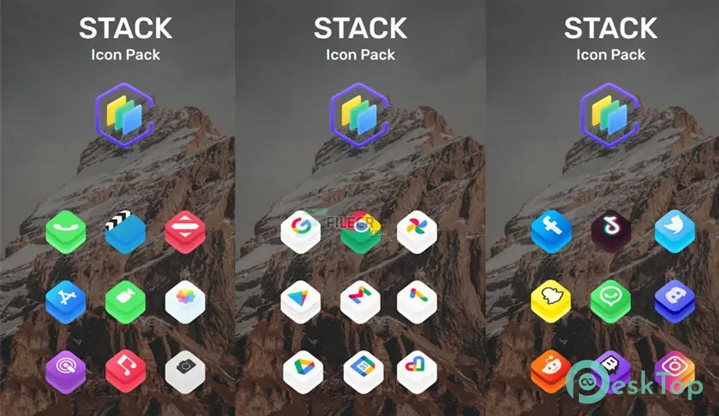 Stack – Icon Pack v1.0 APK MOD Tam Ücretsiz İndir