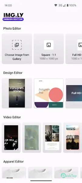 IMG.LY Design Editor 2025.21 APK MOD Tam Ücretsiz İndir