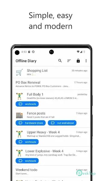 Offline Diary: Journal & Notes 3.58.0 APK MOD Descarga gratuita completa