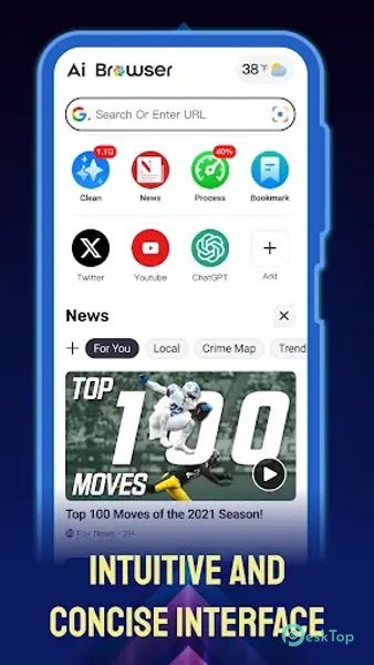Ai Browser - Smarter & Safer 1.3.0 APK MOD Полная бесплатная загрузка