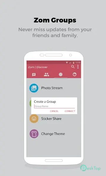 Zom Mobile Messenger 3.0.9 APK MOD Полная бесплатная загрузка