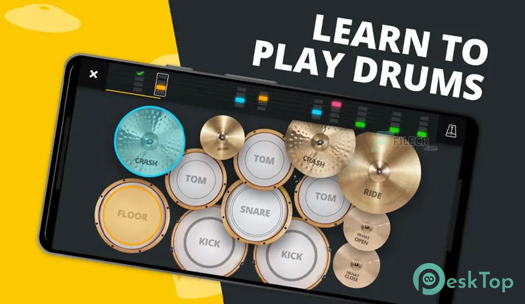 SUPER DRUM – Play Drum v4.3.4 APK MOD Unlocked (Full) Free Download
