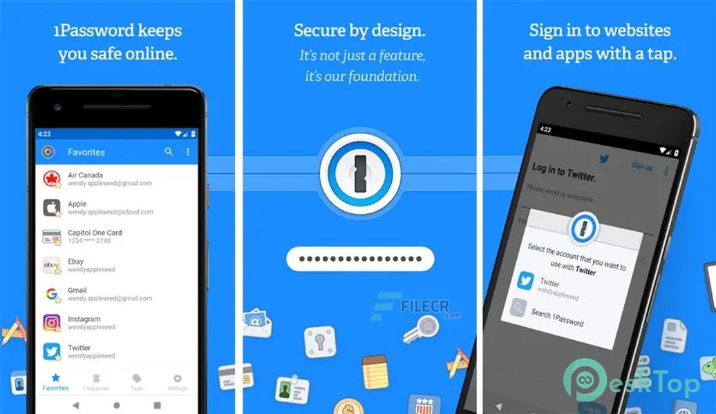 1Password – Password Manager v7.9.4 APK MOD Полная бесплатная загрузка