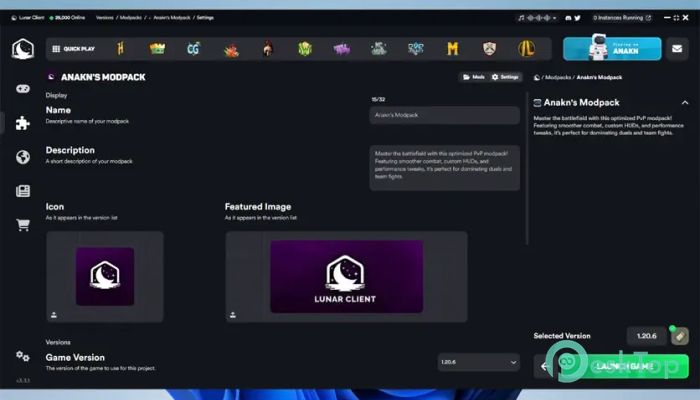 Скачать Lunar Client 1.0 полная версия активирована бесплатно