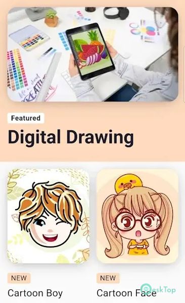 Draw Cartoons : Creator 3.0.377 APK MOD フル無料ダウンロード