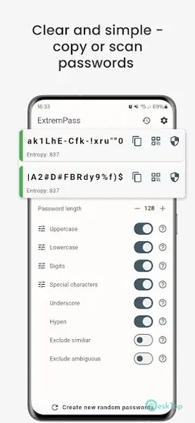 ExtremPass: Password Generator 1.1.2 APK MOD Descarga gratuita completa