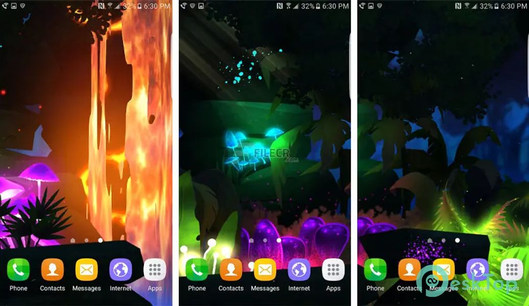 Firefly Jungle Live Wallpaper v1.0.5 APK MOD Tam Ücretsiz İndir