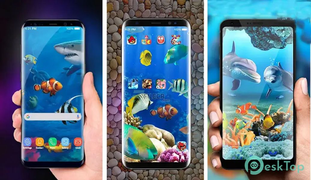 Fish Live Wallpaper 3D Aquarium Background HD PRO
