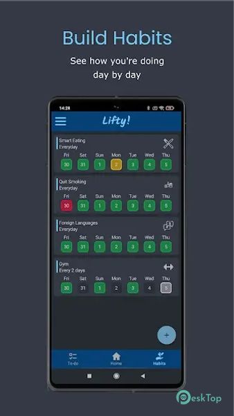 Lifty - Habits and Todo Lists 1.0.5 APK MOD Unlocked (Full) Free Download