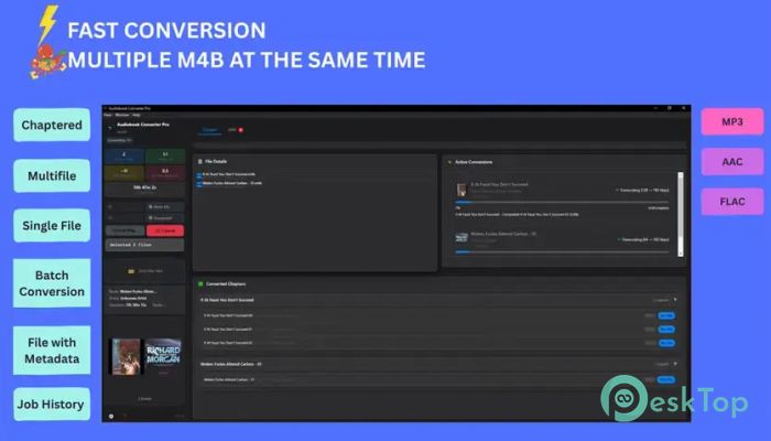 Audiobook Converter Pro 1.1.8 完全アクティベート版を無料でダウンロード