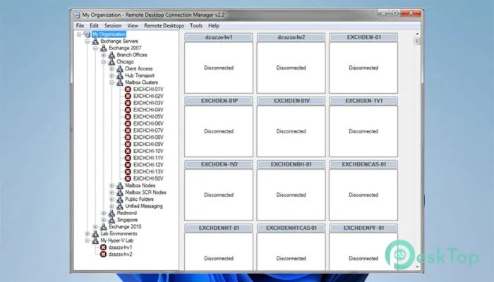 Remote Desktop Connection Manager