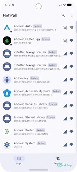 NetWall - No VPN/ROOT Firewall