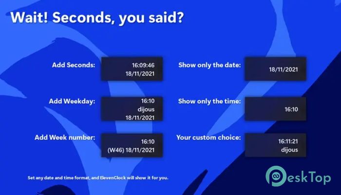 下载 ElevenClock 4.4.1.1 免费完整激活版