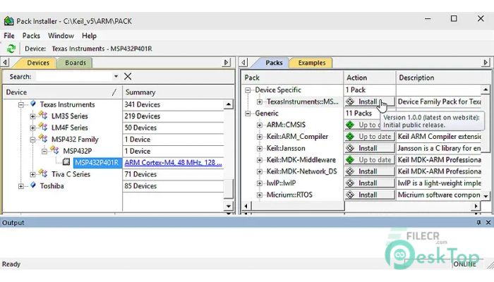 تحميل برنامج Keil MDK v5.38a برابط مباشر