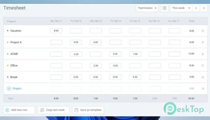 Скачать Clockify 1.0 полная версия активирована бесплатно