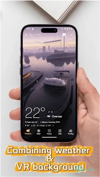 Weather Wallpaper : VR & Radar