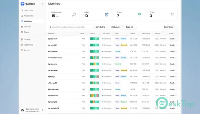 Duplicati  2.2.0.1 Tam Sürüm Aktif Edilmiş Ücretsiz İndir