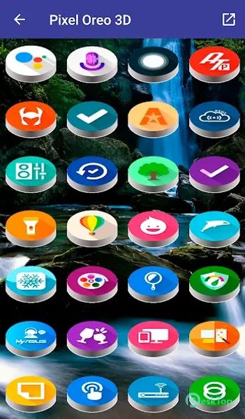 Pixel Pie 3D - Icon Pack 7.4 APK MOD 完整免费下载