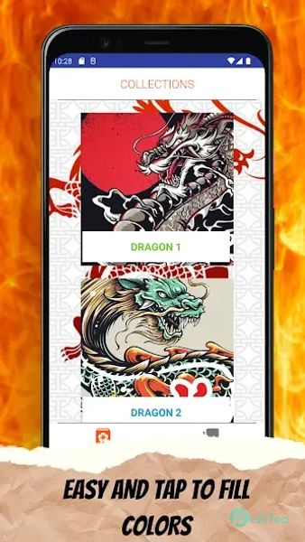 Dragon Coloring Pages 1.10.0 APK MOD मुफ्त पूर्ण डाउनलोड