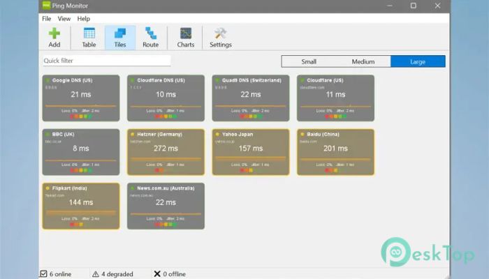 Descargar SoftPerfect Ping Monitor  26.4 Completo Activado Gratis