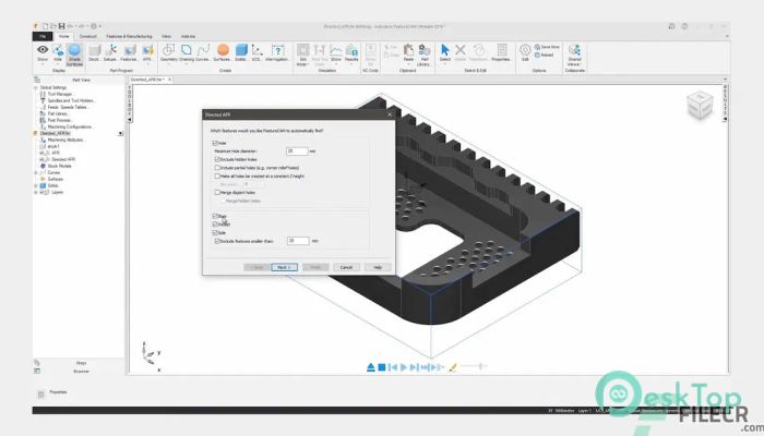 Скачать Autodesk FeatureCAM Ultimate  2027 полная версия активирована бесплатно