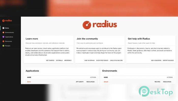 Скачать Radius 0.32.0 полная версия активирована бесплатно