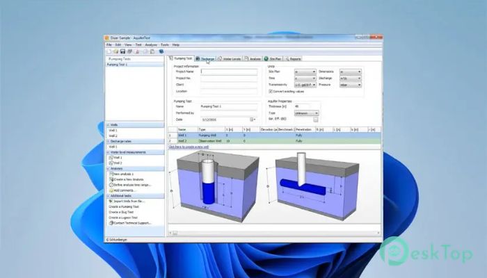 AquiferTest Pro 15.0.0.2 Tam Sürüm Aktif Edilmiş Ücretsiz İndir