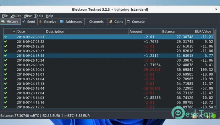 Electrum 4.6.2 完全アクティベート版を無料でダウンロード