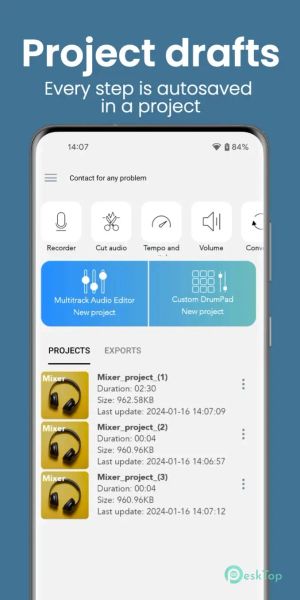 Pro Audio Editor - Music Mixer 7.3.5 APK MOD 完整免费下载